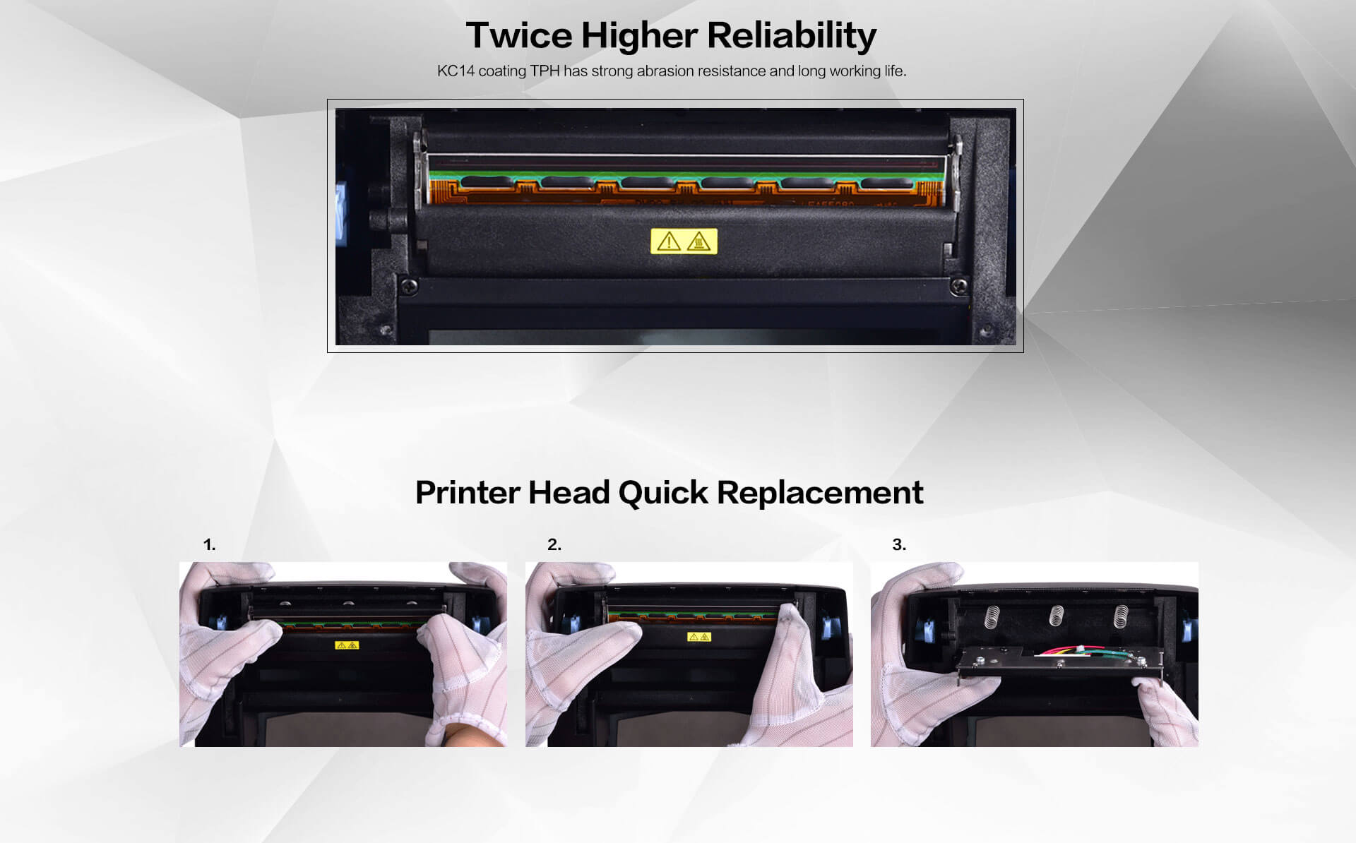 high quality TPH label printer